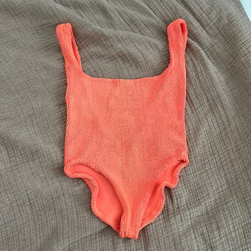 Hunza G Square Neck One-Piece